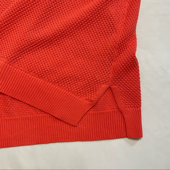 New IMMA Inlet Cotton V-Neck Orange Sweater Size L - Picture 9 of 10